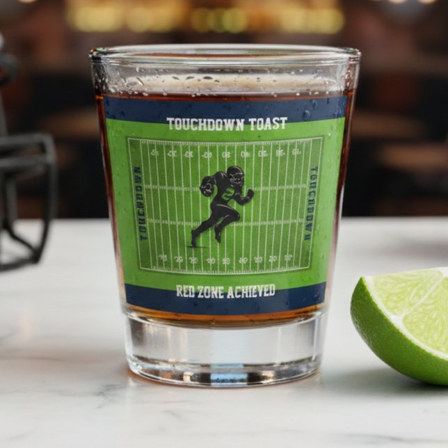 Copo De Shot Torrada da Vitória da Festa de Observação de Futeb (Unique gift for dad, football game day shot glass)