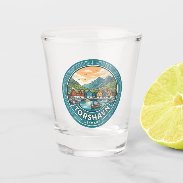 Copo De Shot Tórshavn Dinamarca (Frente)