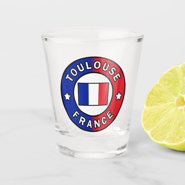 Copo De Shot Toulouse França (Frente)