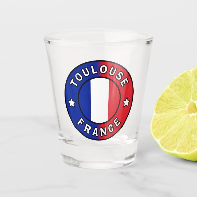 Copo De Shot Toulouse França (Frente)