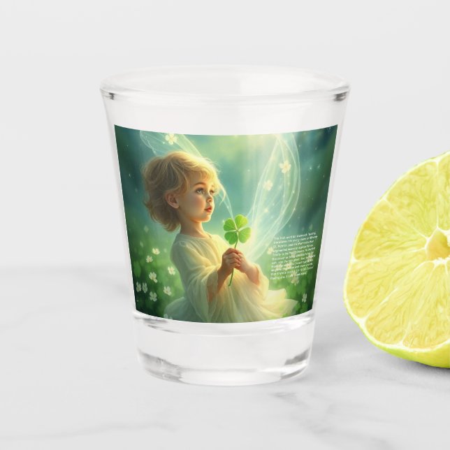 Copo De Shot Trevo da Sorte (Frente)