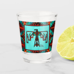 Copo De Shot Tribal Thunderbird Shot Glass