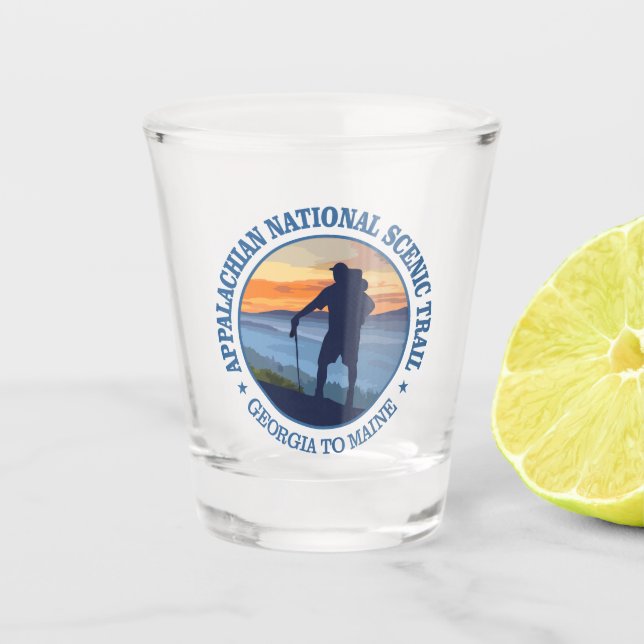 Copo De Shot Trilha Cênica Nacional Appalachiana (Frente)