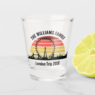 Copo De Shot Trilha de Família Personalizada Sunset da Inglater