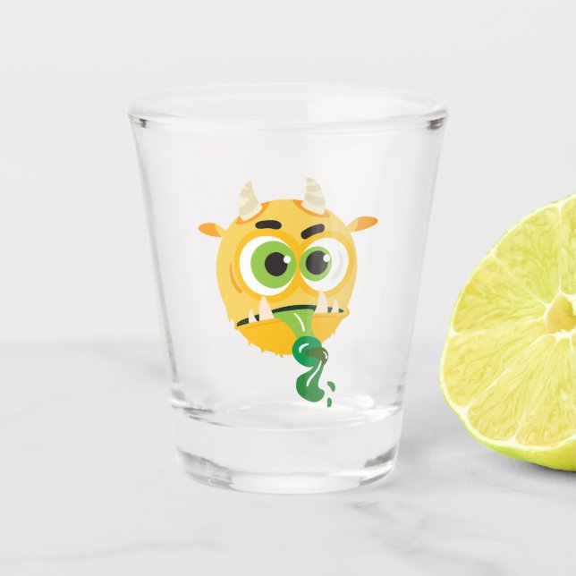 Copo De Shot troll de trava língua (Frente)