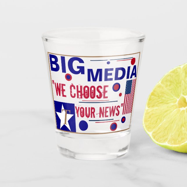 Copo De Shot Trump 2020 Shot Glass Big Media (Frente)
