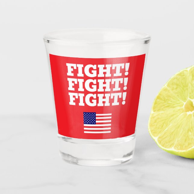 Copo De Shot Trump Fight Fight Glass (Frente)