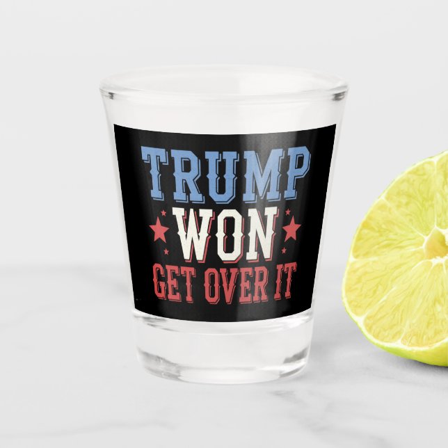 Copo De Shot Trump Ganhou Aceite Isso 2024 (Frente)