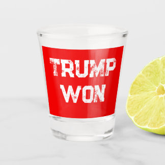 COPO DE SHOT TRUMP WON