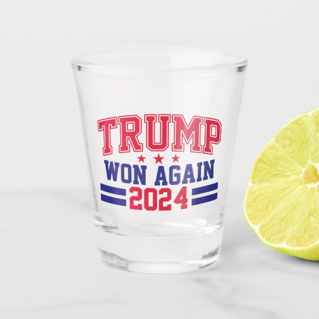 Copo De Shot Trump Won Novamente 2024 (Frente)
