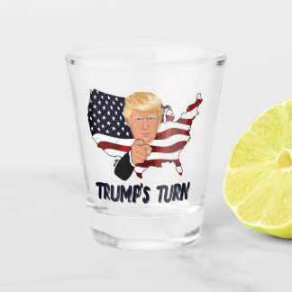Copo De Shot Trump's turn shot glass