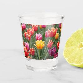 Copo De Shot Tulipas Holandesas