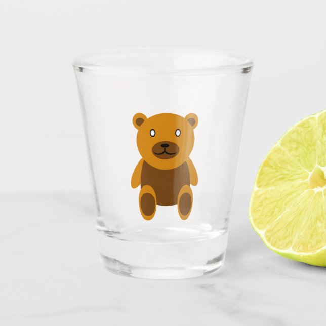 Copo De Shot Turma-do-urso-pardo (Frente)