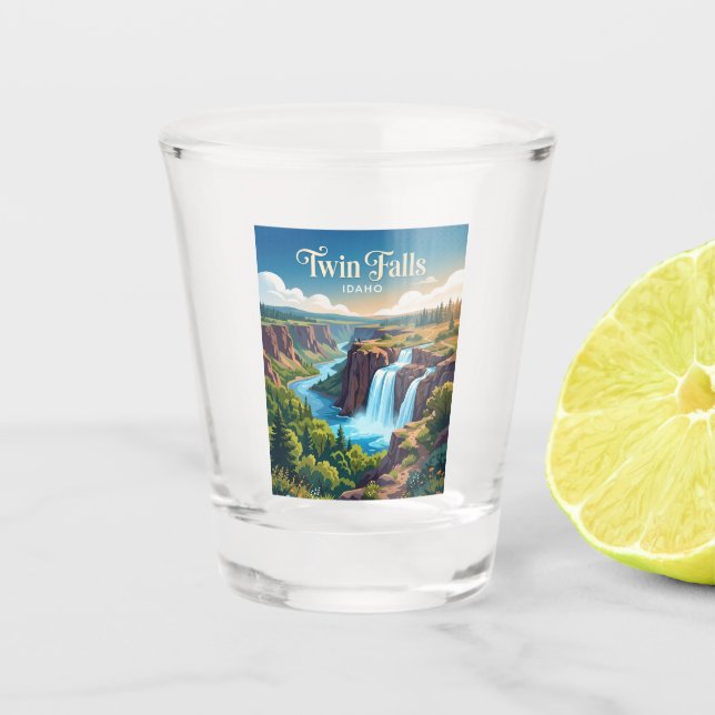 Copo De Shot Twin Falls Idaho (Frente)