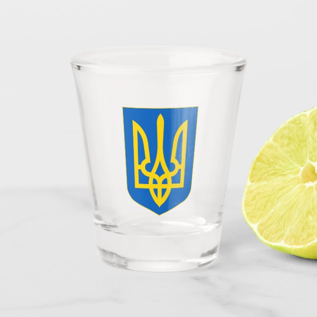 Copo De Shot Ukraine Coat of Arms (Frente)