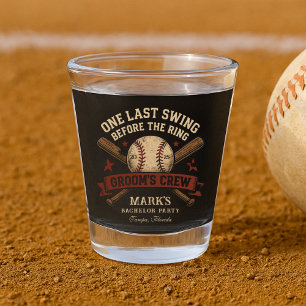 Copo De Shot Última Noite de Solteiro de Beisebol