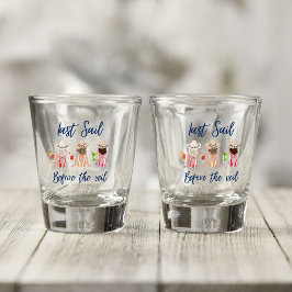 Copo De Shot Última Vela Antes Do Azul De Festa de solteira