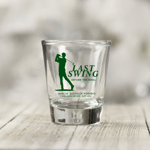 Copo De Shot Último Balanço Antes do Golfe do Solteirão
