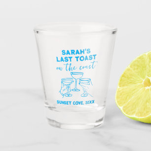 Copo De Shot Último brinde personalizada na Festa Costeira
