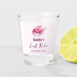 Copo De Shot Último Fim de Semana de Bachelorette Rodeo | Vidro