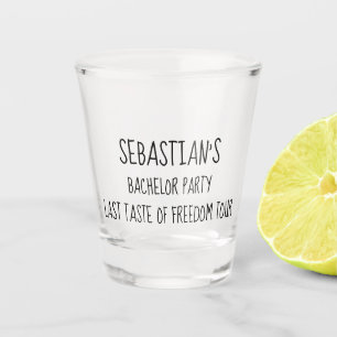 Copo De Shot Último Sabor da Liberdade Personalizado do Partido