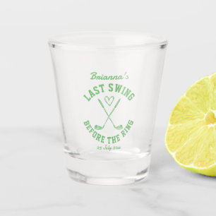 Copo De Shot Últimos favores do clube de golfe Bachelorette