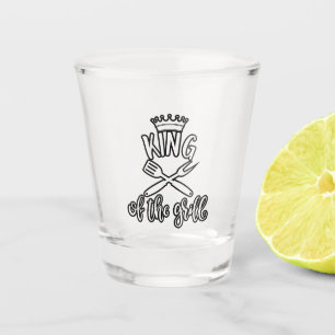 Copo De Shot Um Design Do Grelo Engraçado. Presente para Pai