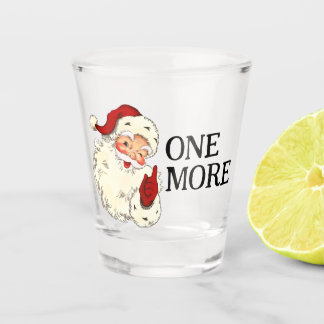 Copo De Shot UM MAIS Natal Antigo Retro Jolly Papai Noel