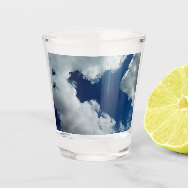 Copo De Shot Uma curva nas nuvens (Frente)