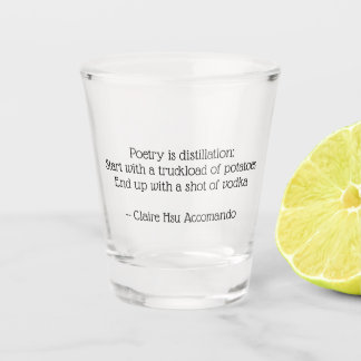 Copo De Shot Uma Foto de Vidro Fotografado
