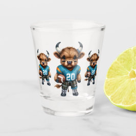 Copo De Shot Vacas das Terras Altas e Futebol