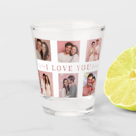 Copo De Shot Valentine's Day Shot Glass  | Custom Couple Photos