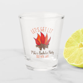 Copo De Shot Vamos Ficar Bêbados Despedida de Solteiro Festa Ac