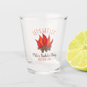 Copo De Shot Vamos Ficar Bêbados Despedida de Solteiro Festa Ac