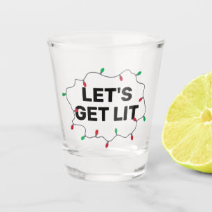 Copo De Shot Vamos Ficar Engraçados Citando Férias De Natal