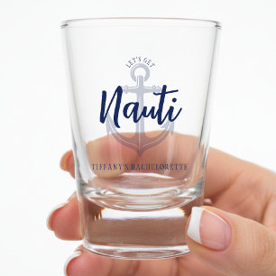 Copo De Shot Vamos Ficar Safados Âncora Azul Despedida de Solte