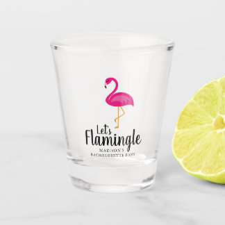 Copo De Shot Vamos Flamingle Flamingo Festa de solteira
