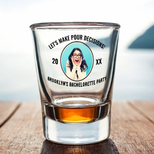 Copo De Shot Vamos Tomar Decisões de Pó Festa de solteira