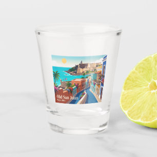 Copo De Shot Velho San Juan Porto Rico