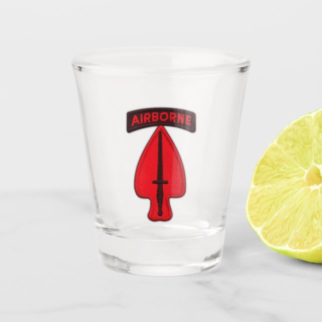 Copo De Shot Veterinários especiais dos veteranos da força de (Frente)