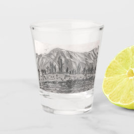 Copo De Shot Via de Corrida Exterior na Bahia de Los Angeles