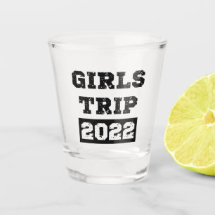 Copo De Shot Viagem de Meninas 2022 Fim de Semana Férias