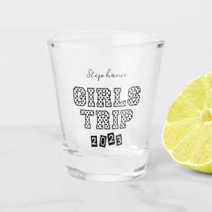 Copo De Shot Viagem de Meninas 2023 Fim de Semana de Férias
