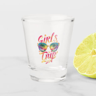 Copo De Shot Viagem de Meninas Fim de Semana Férias de Verão na
