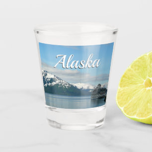Copo De Shot Viagem Fotografia de Férias de Cruise do Alaska