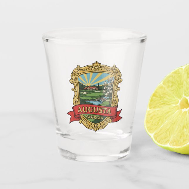 Copo De Shot Viagem para Augusta Geórgia (Frente)