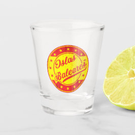 Copo De Shot Viajante global - Espanha - Islas Baleares