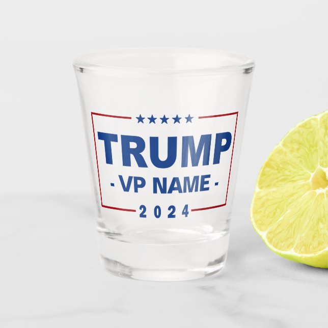 Copo De Shot Vice-presidente da Trump Personalizada 2024 (Frente)