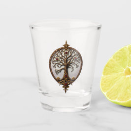 Copo De Shot Vida Mística da Árvore