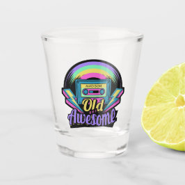 Copo De Shot Vidro antigo, mas personalizado incrível